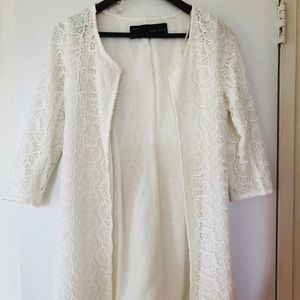 Zara lace cardigan